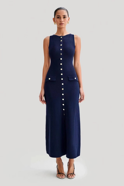Alice  | Robe midi sans manches